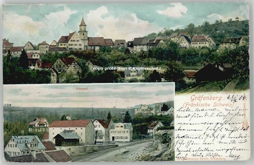 Graefenberg Oberfranken insel x 1904