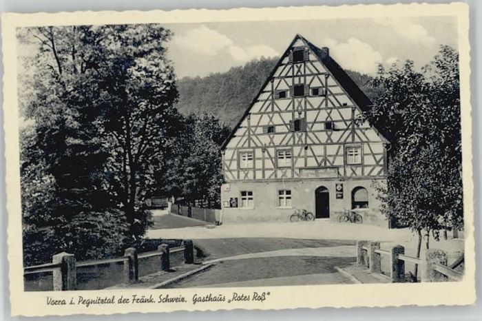 Vorra Pegnitz Gasthaus Rotes Roß * 1940