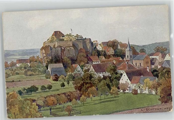 Hartenstein Mittelfranken KünstlerC. Schmidt * 1920