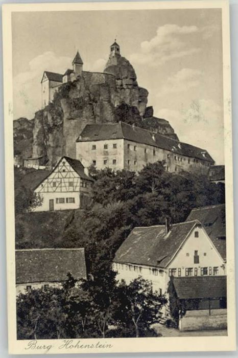 Kirchensittenbach Burg Hohenstein * 1920