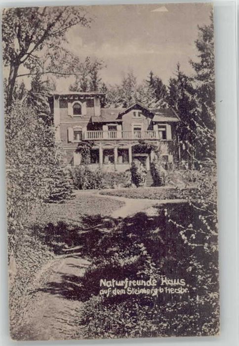 Hersbruck Bayern Naturfreunde Haus Steinberg x 1921