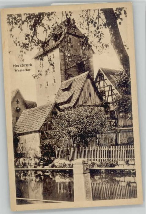 Hersbruck Bayern Wassertor * 1920