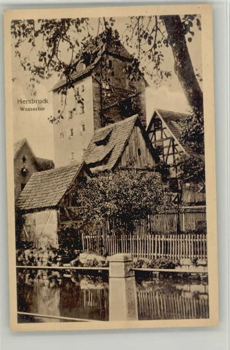 Hersbruck Bayern Wassertor * 1920