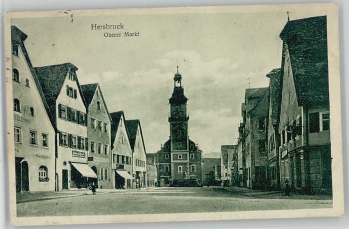 Hersbruck Bayern Markt x 1926