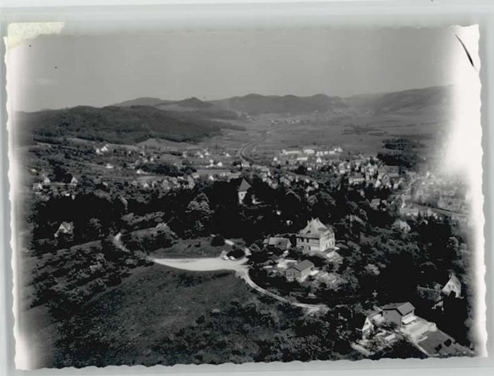 Hersbruck Bayern Fliegeraufnahme * 1958