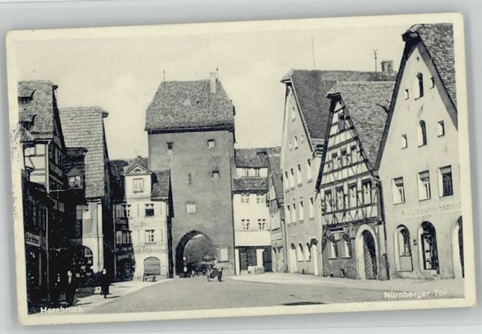 Hersbruck Bayern Nuernberger Tor x 1939