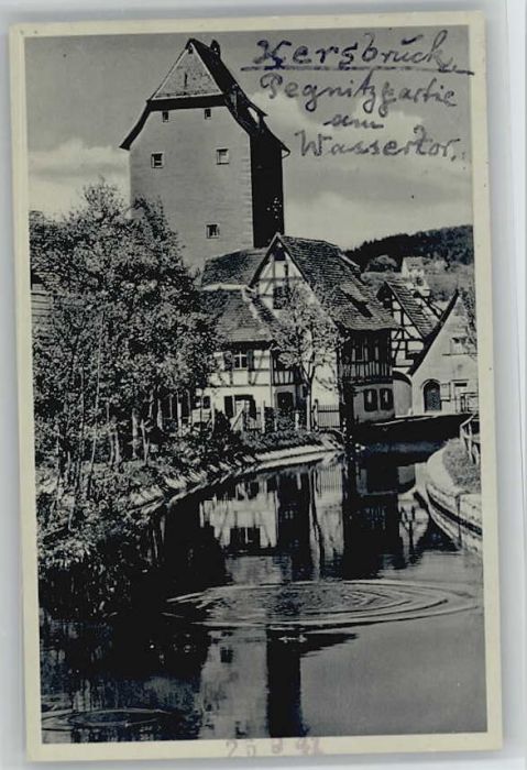 Hersbruck Bayern Wassertor x 1941