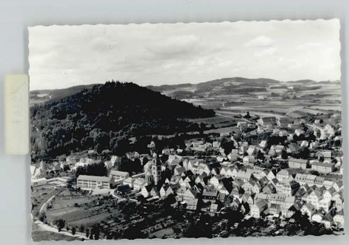 Pegnitz Fliegeraufnahme * 1960