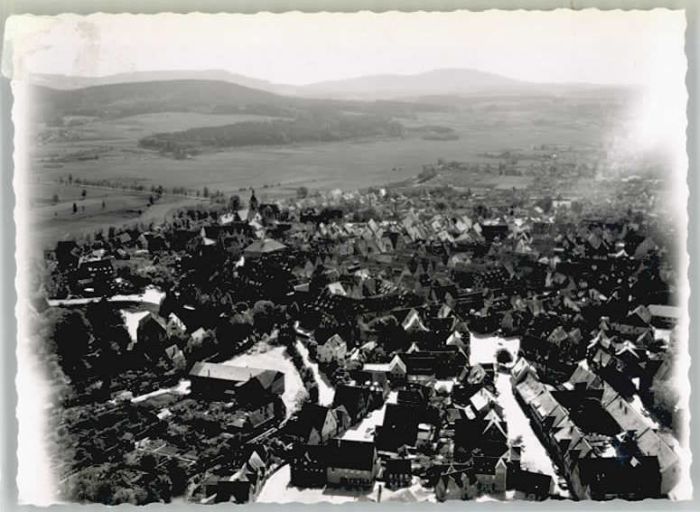 Hersbruck Bayern Fliegeraufnahme * 1958