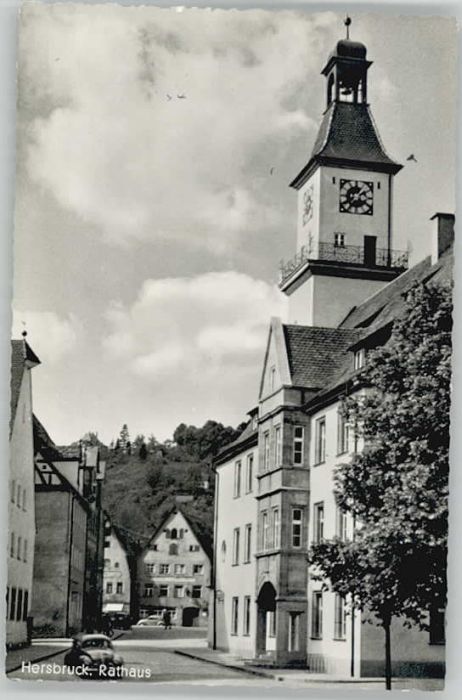 Hersbruck Bayern Rathaus x 1957