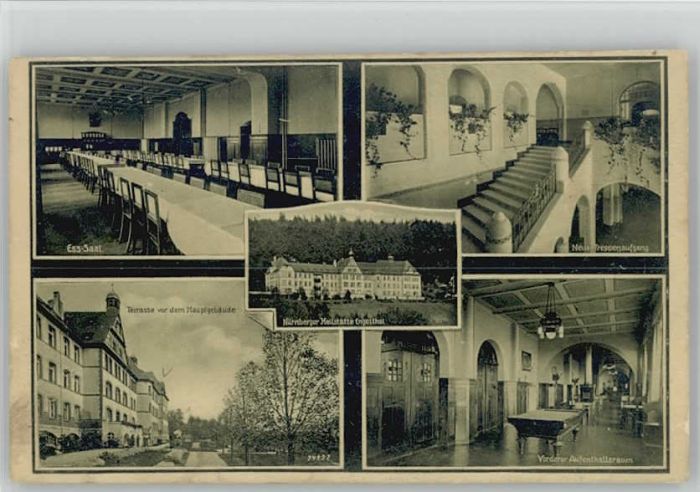 Engelthal Mittelfranken Nürnberger Heilstätte Feldpost  x 1916