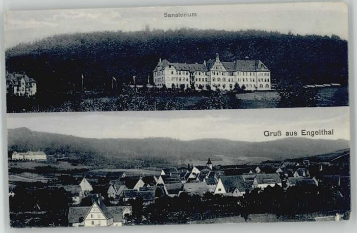 Engelthal Mittelfranken Feldpost Sanatorium x 1916