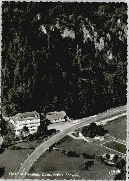 Doos Gasthof Heinlein Fliegeraufnahme * 1965