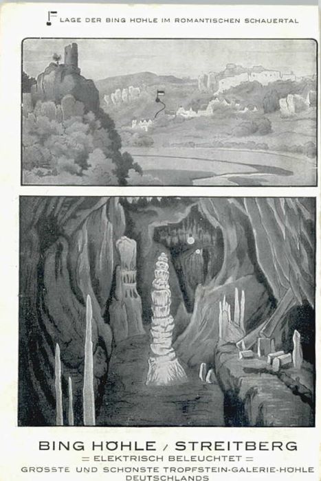 Streitberg Oberfranken Bing-Höhle * 1940
