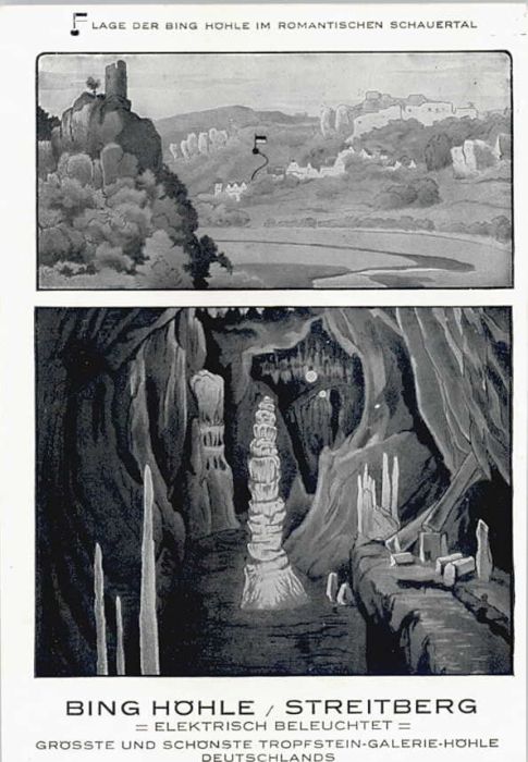 Streitberg Oberfranken Bing-Höhle * 1940