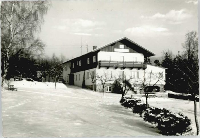 Waldmuenchen Cham Bayern Hotel Waldcafe * 1965