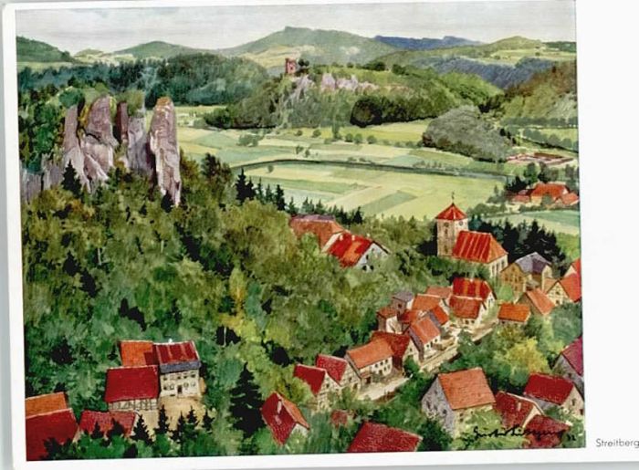 Streitberg Oberfranken KünstlerGustav Lüttgens * 1943