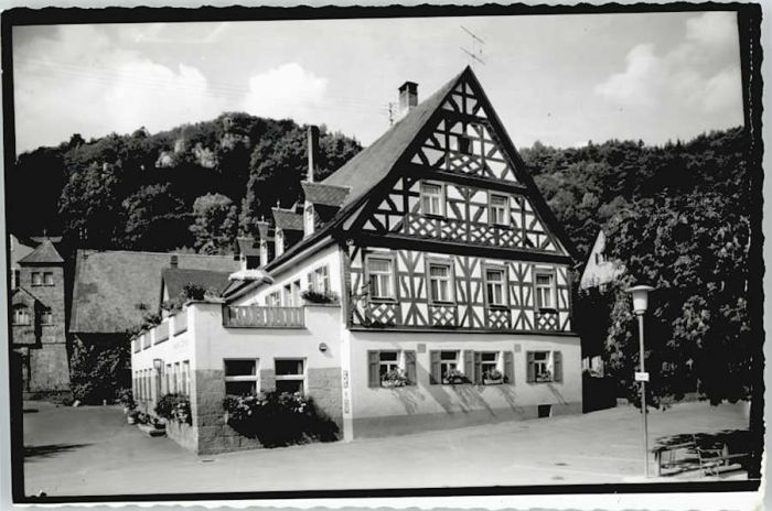 Streitberg Oberfranken Gasthaus Schütz * 1964