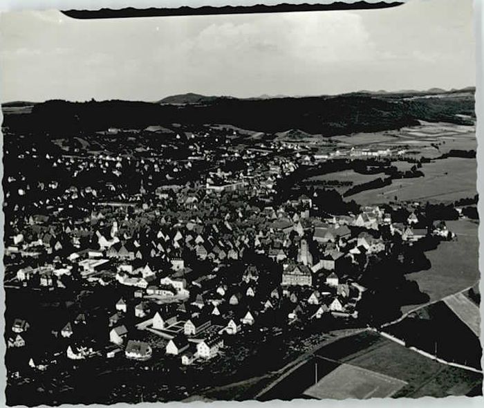 Hersbruck Bayern Fliegeraufnahme * 1960