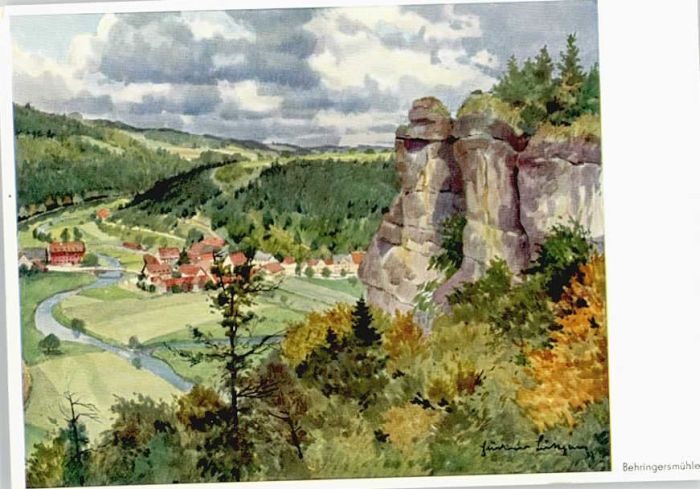 Behringersmuehle ünstlerGustav Lüttgens * 1940