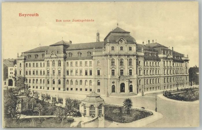 BAYREUTH Bayern Justizgebaeude