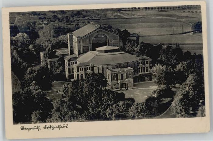 Bayreuth Fliegeraufnahme Festspielhaus