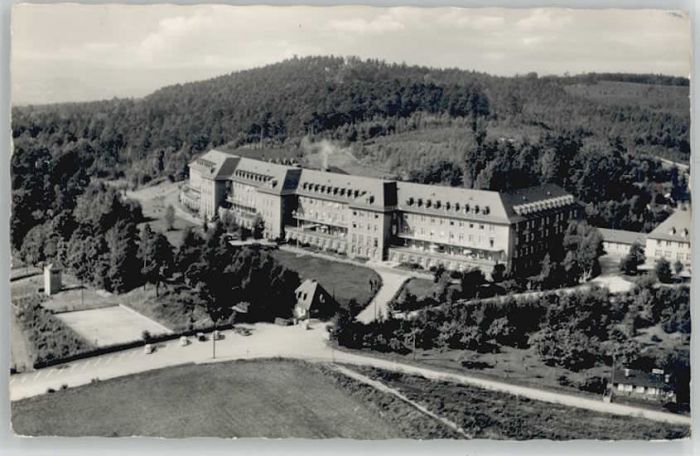 BAYREUTH Bayern Fliegeraufnahme Versehrtenkrankenhaus