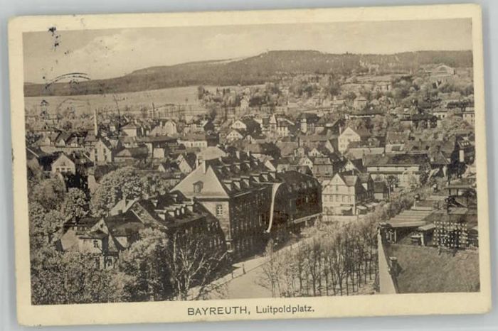 BAYREUTH Bayern Luitpoldplatz