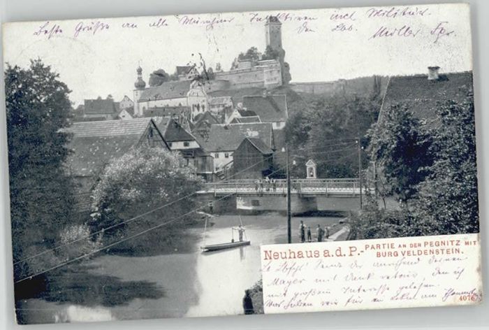 Neuhaus Pegnitz Burg Veldenstein