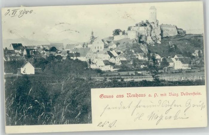 Neuhaus Pegnitz Burg Veldenstein