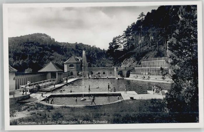 Pottenstein Oberfranken Pottenstein Schwimmbad