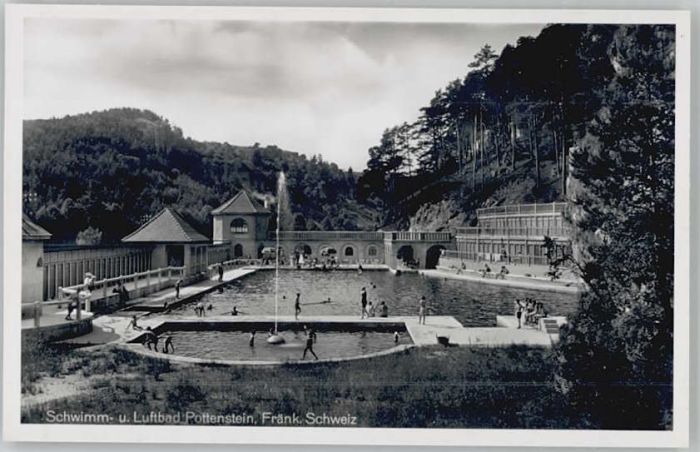 Pottenstein Oberfranken Pottenstein Schwimmbad