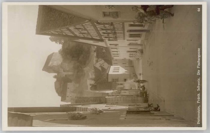 Pottenstein Oberfranken Pottenstein Fischergasse