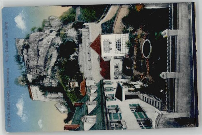 Pottenstein Oberfranken Pottenstein Villa Distler Burg