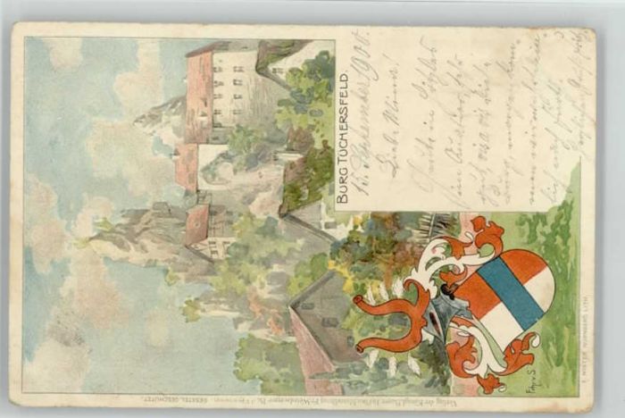 Tuechersfeld appen Burg Künstlerkarte x
