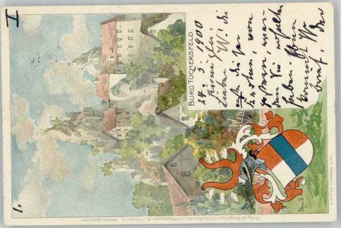 Tuechersfeld appen Burg Künstlerkarte x