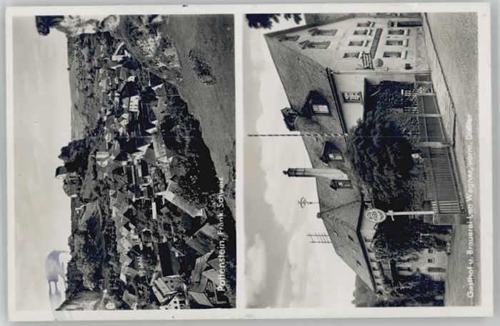 Pottenstein Oberfranken Pottenstein Gasthof Brauerei Leo Wagner