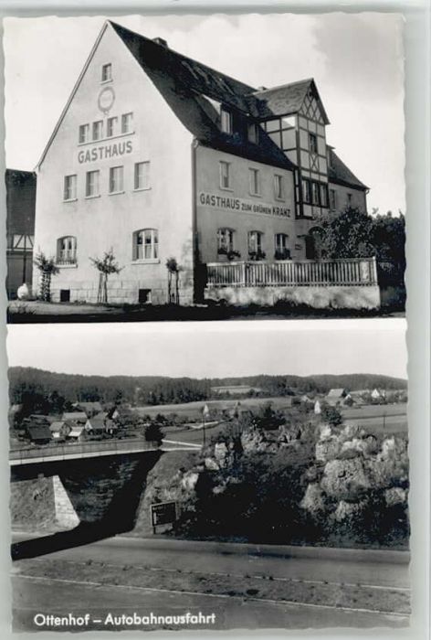 Ottenhof Plech Gasthaus zum grünen Kranz Autobahn