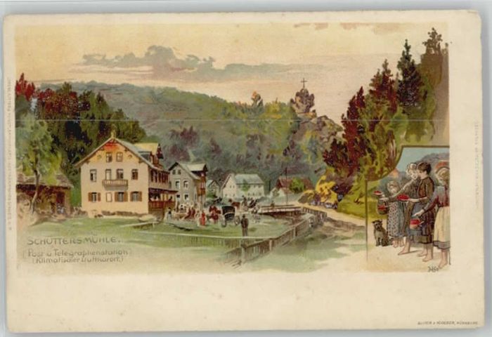 Schuettersmuehle nstlerkarte *