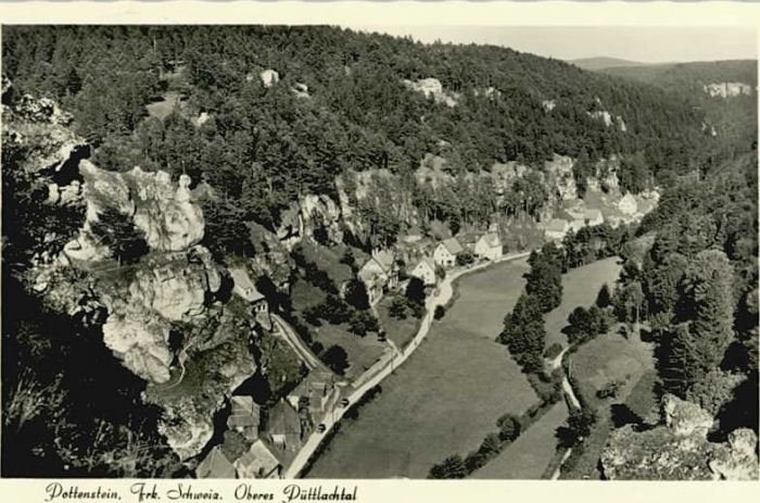 Pottenstein Oberfranken Pottenstein Püttlachtal
