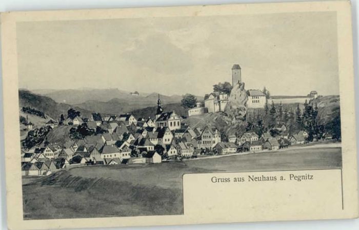 Neuhaus Pegnitz Künstlerkarte