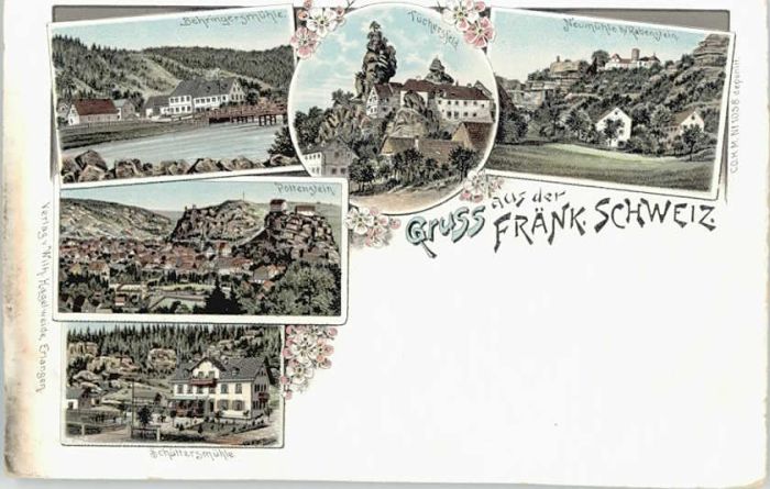 Behringersmuehle eumühle Tüchersfeld Pottenstein Schütte