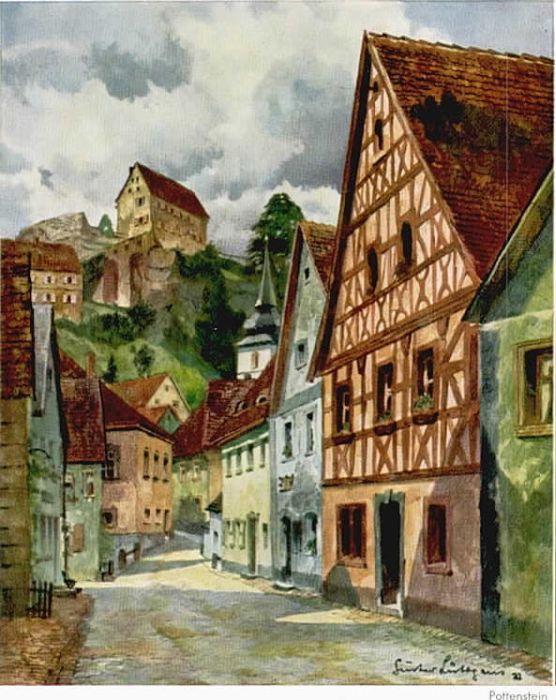 Pottenstein Oberfranken Pottenstein KünstlerGustav Lüttgens *