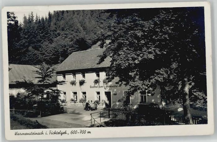 Warmensteinach Gasthof zum Löchleinstal
