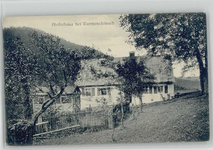 Warmensteinach Pfeiferhaus