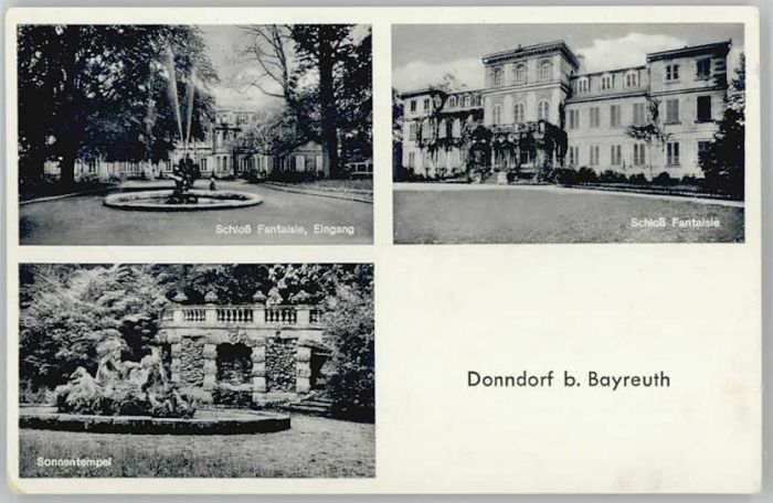Donndorf Oberfranken Schloss Fantaisie