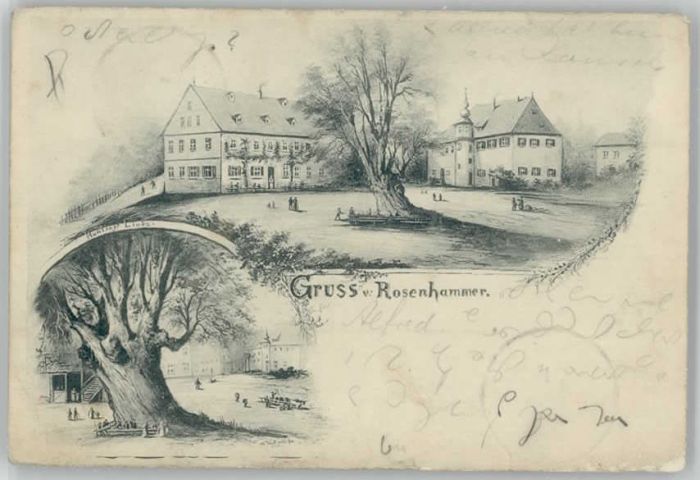 Rosenhammer Weidenberg Rosenhammer KünstlerW. Trost
