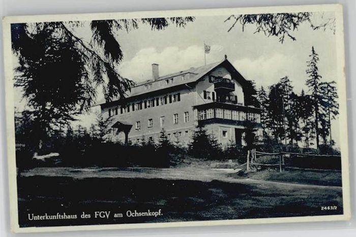 Fleckl Unterkunftshaus Ochsenkopf