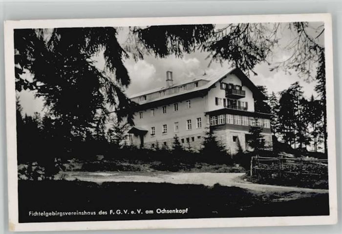 Warmensteinach [Stempelabschlag] Vereinshaus Ochsenkop