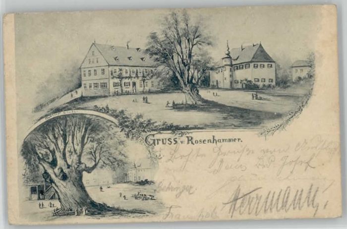 Rosenhammer Weidenberg Rosenhammer KünstlerW. Trost